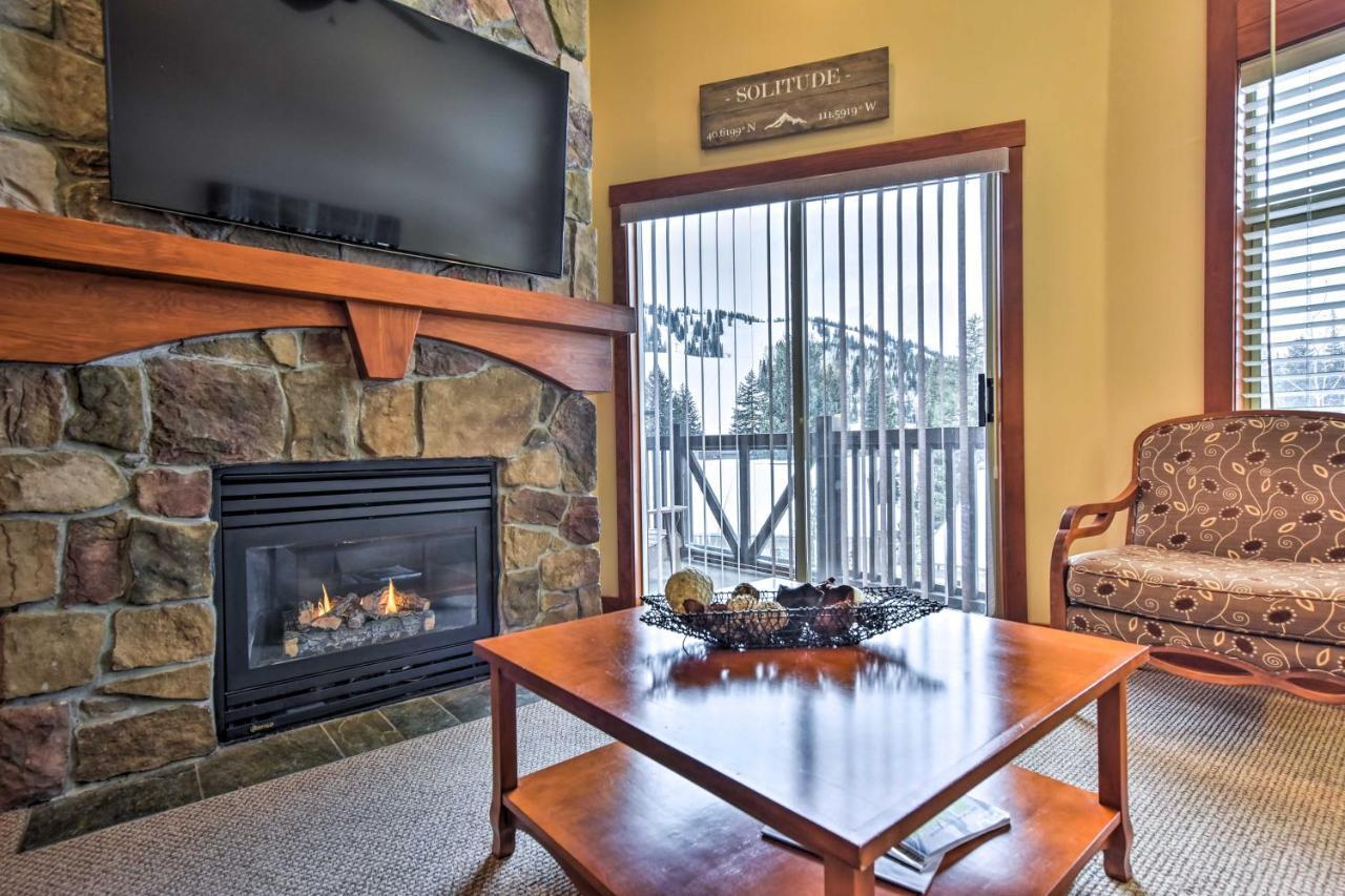 Ski-In And Ski-Out Solitude Resort Condo With Mtn Views! Exterior photo